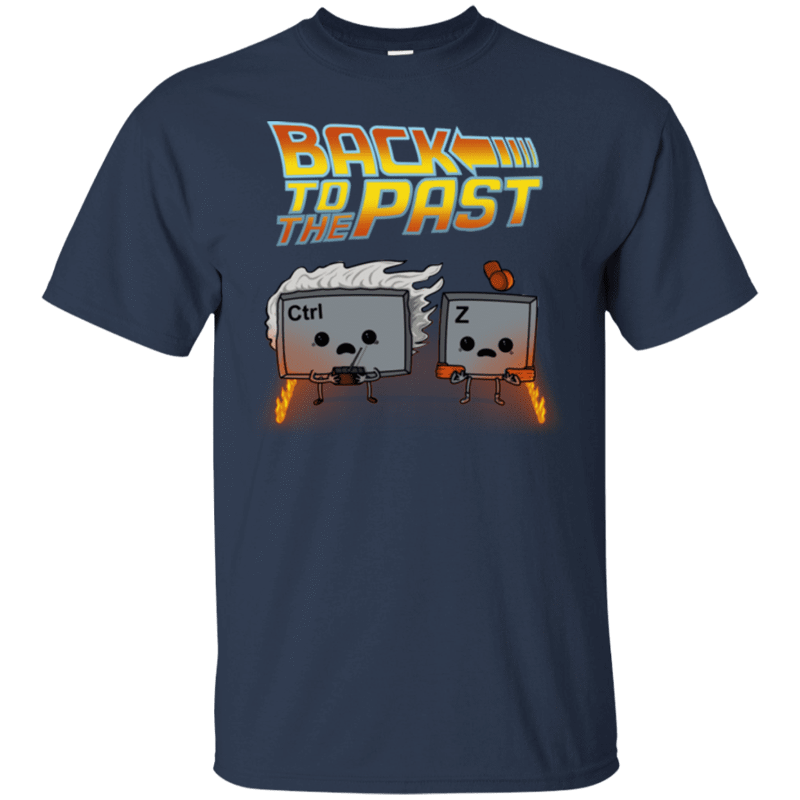 T-Shirts Navy / Small Back To The Past T-Shirt