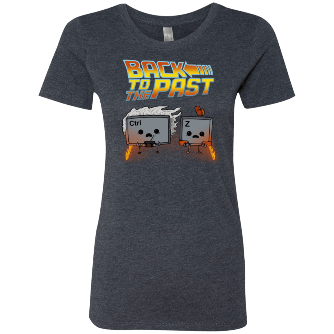 Back To The Past Women's Triblend T-Shirt