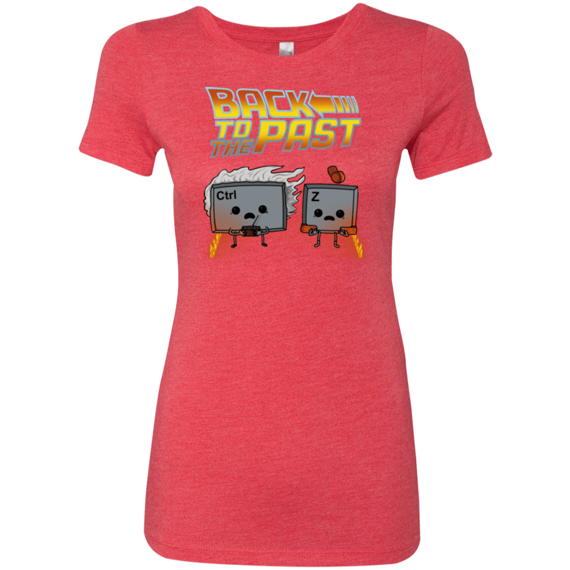 Back To The Past Women's Triblend T-Shirt