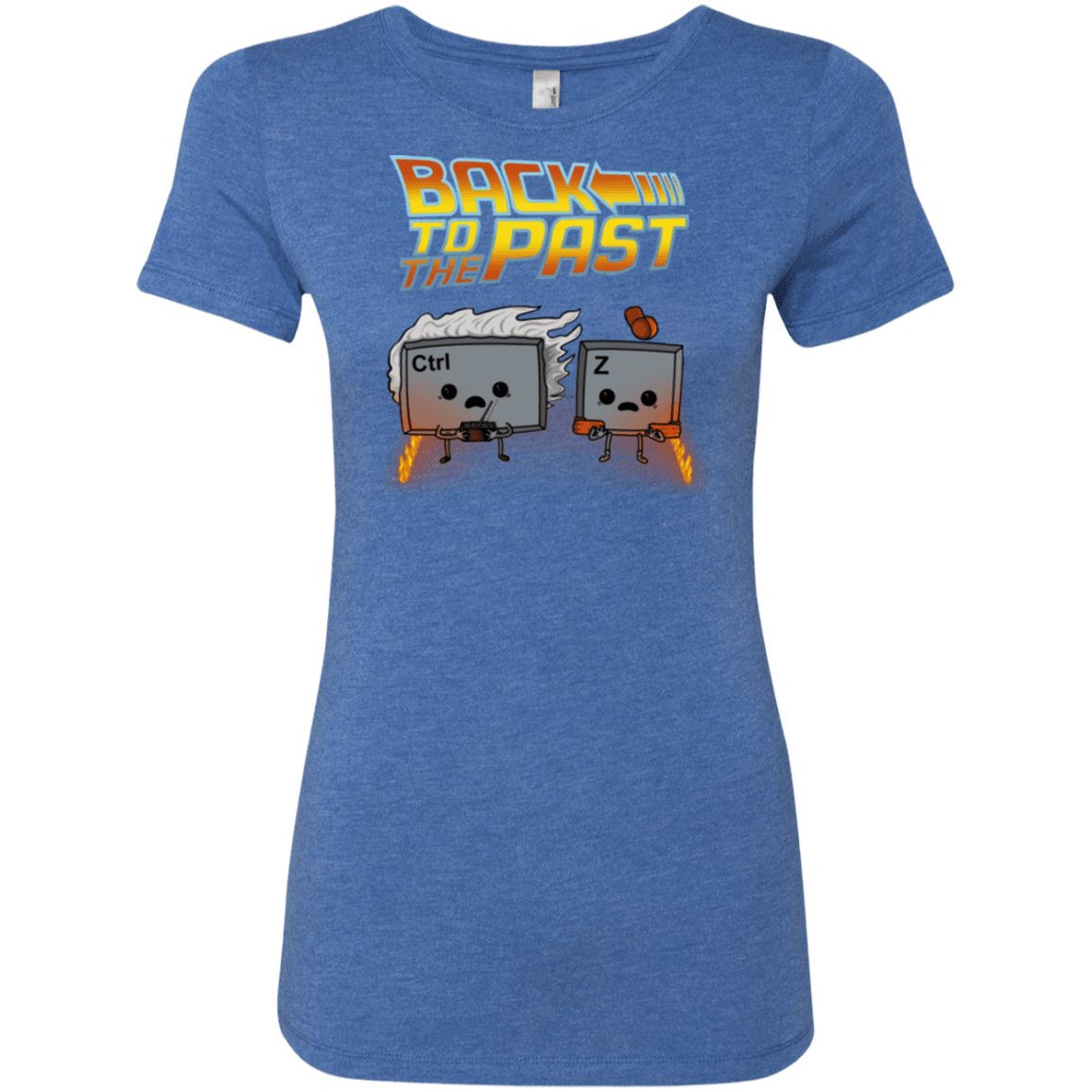 Back To The Past Women's Triblend T-Shirt