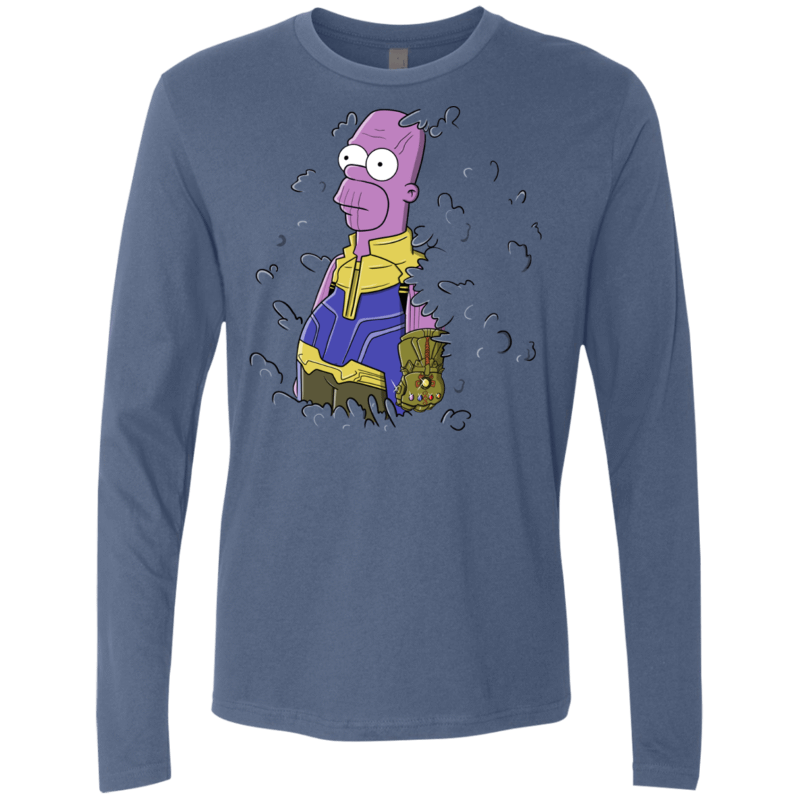 T-Shirts Indigo / S Back to the Portal Men's Premium Long Sleeve