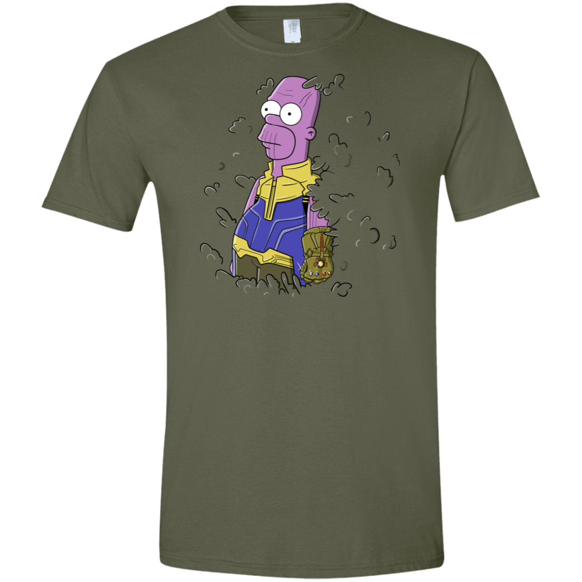 T-Shirts Military Green / S Back to the Portal Men's Semi-Fitted Softstyle