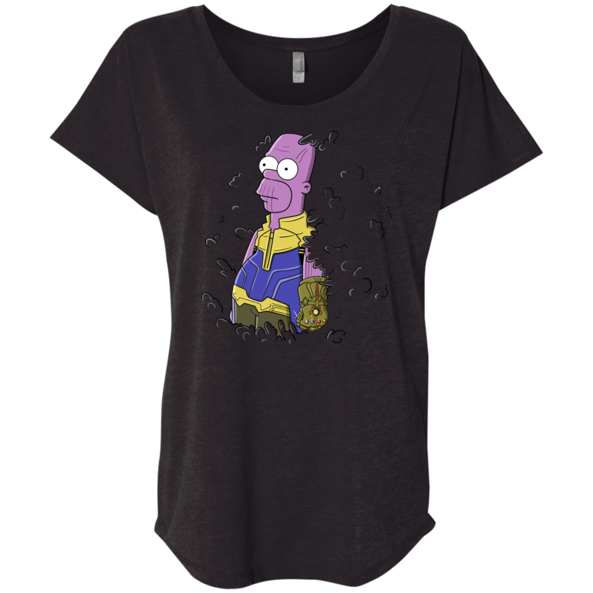 T-Shirts Vintage Black / X-Small Back to the Portal Triblend Dolman Sleeve