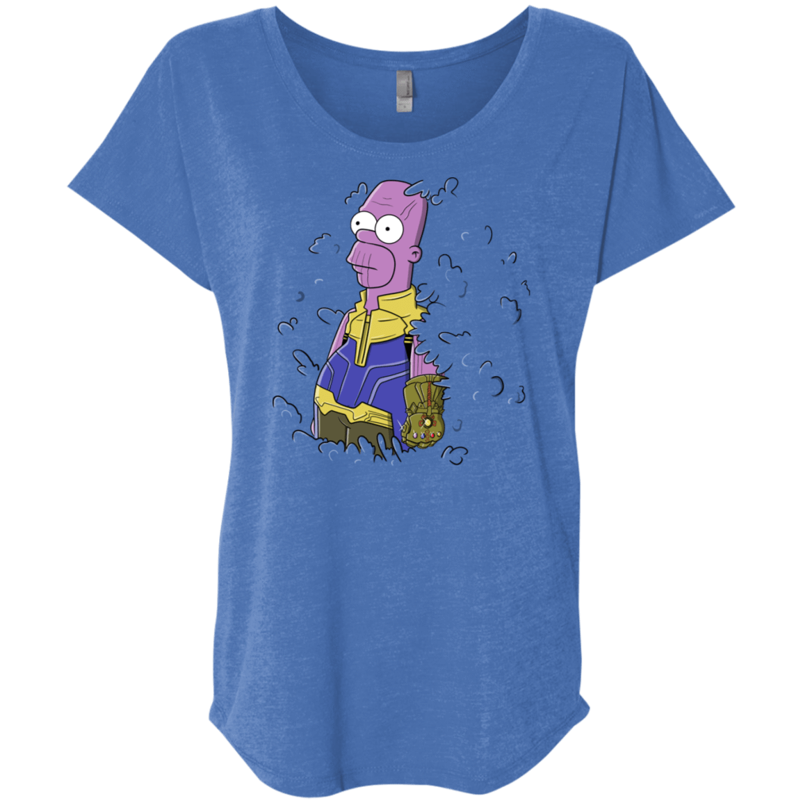 T-Shirts Vintage Royal / X-Small Back to the Portal Triblend Dolman Sleeve