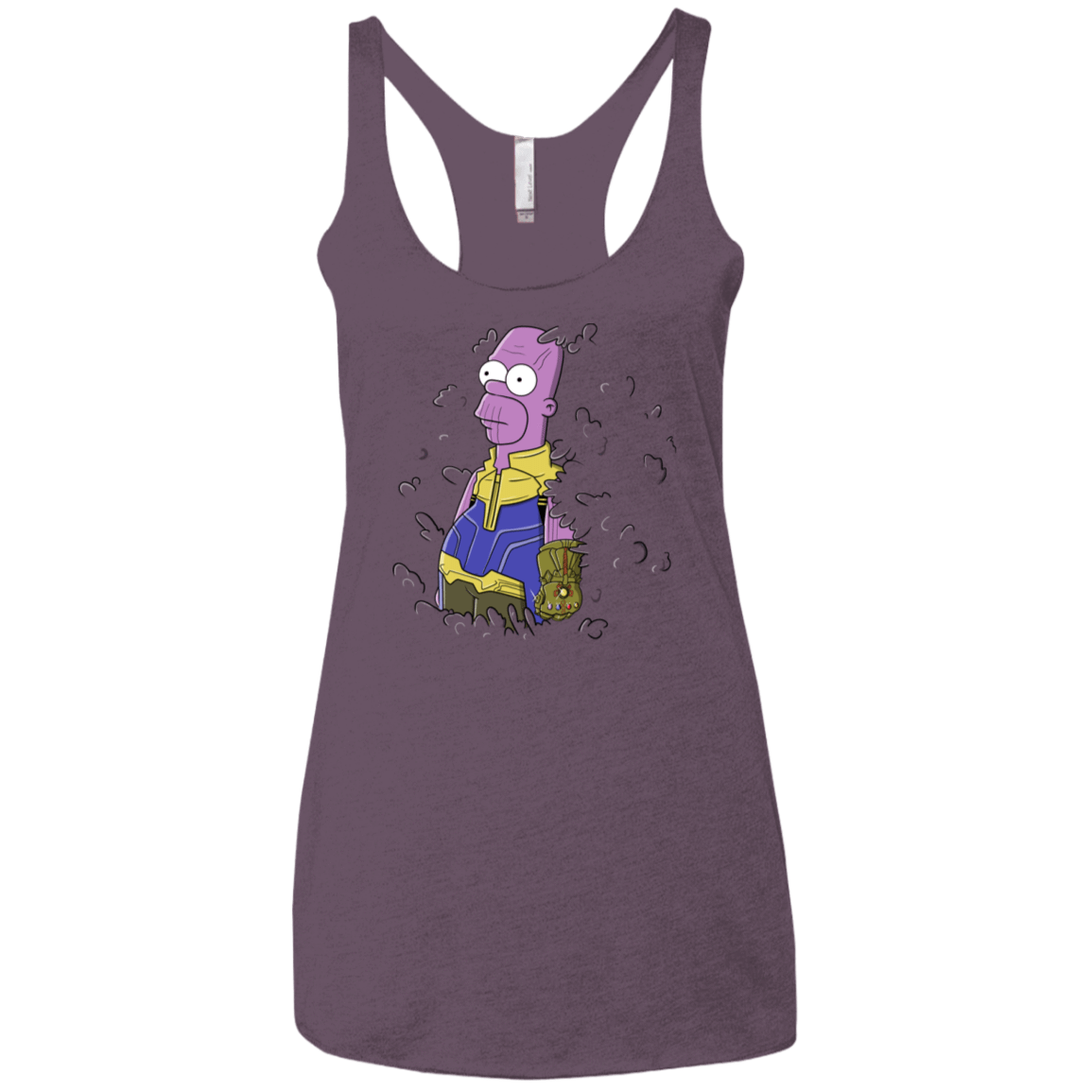 T-Shirts Vintage Purple / X-Small Back to the Portal Women's Triblend Racerback Tank