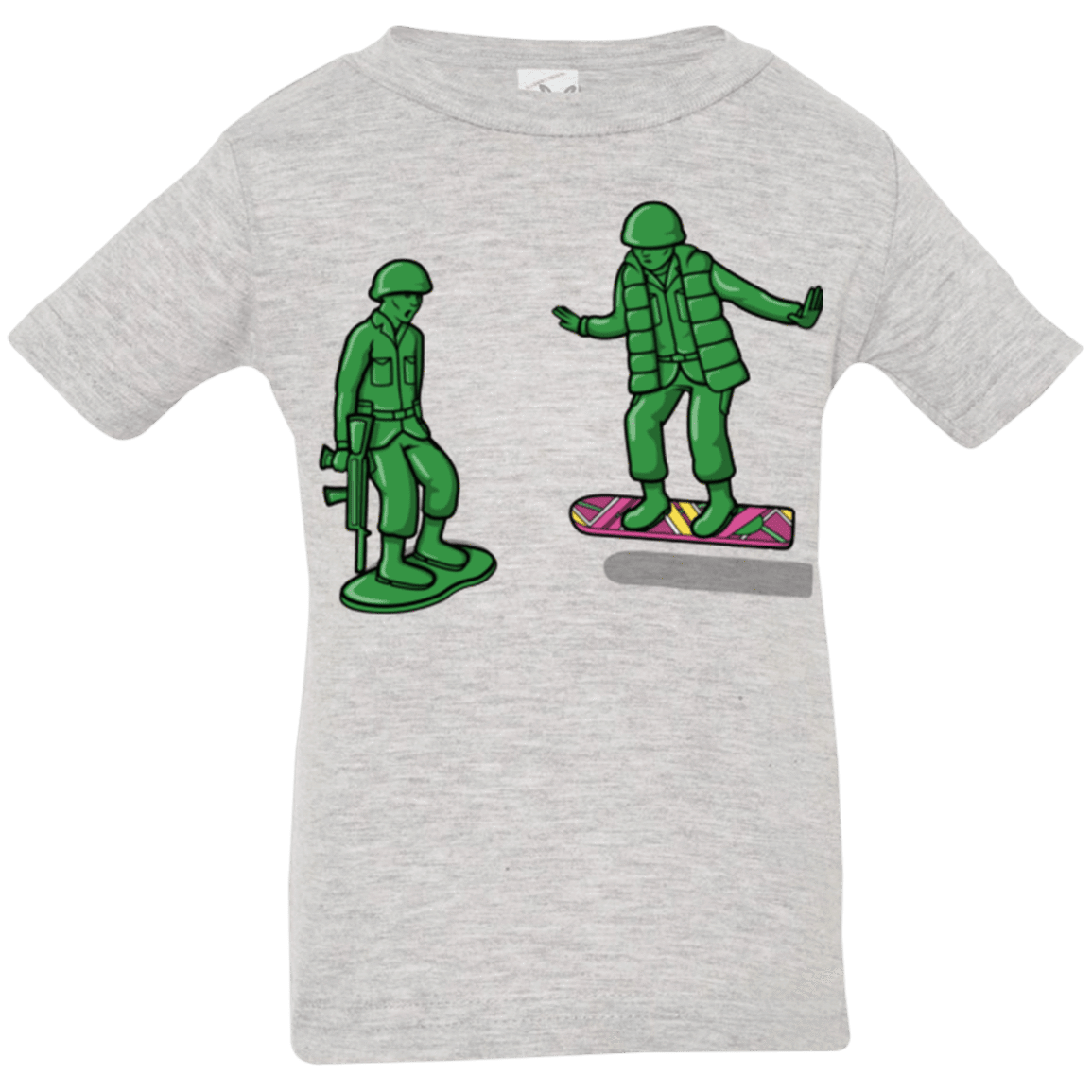 T-Shirts Heather Grey / 6 Months Back Toy The Future Infant Premium T-Shirt