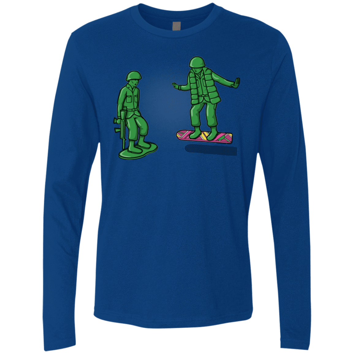 Back Toy The Future Men's Premium Long Sleeve