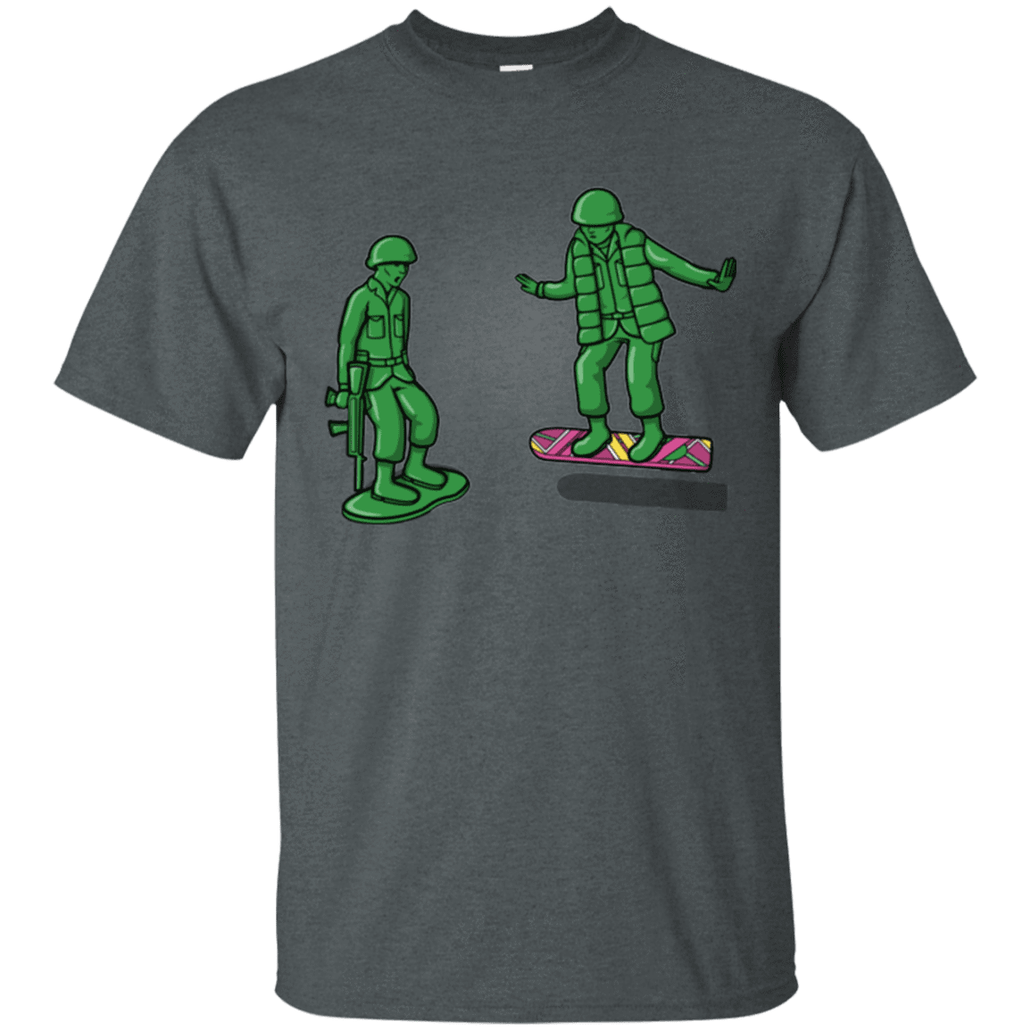 T-Shirts Dark Heather / Small Back Toy The Future T-Shirt