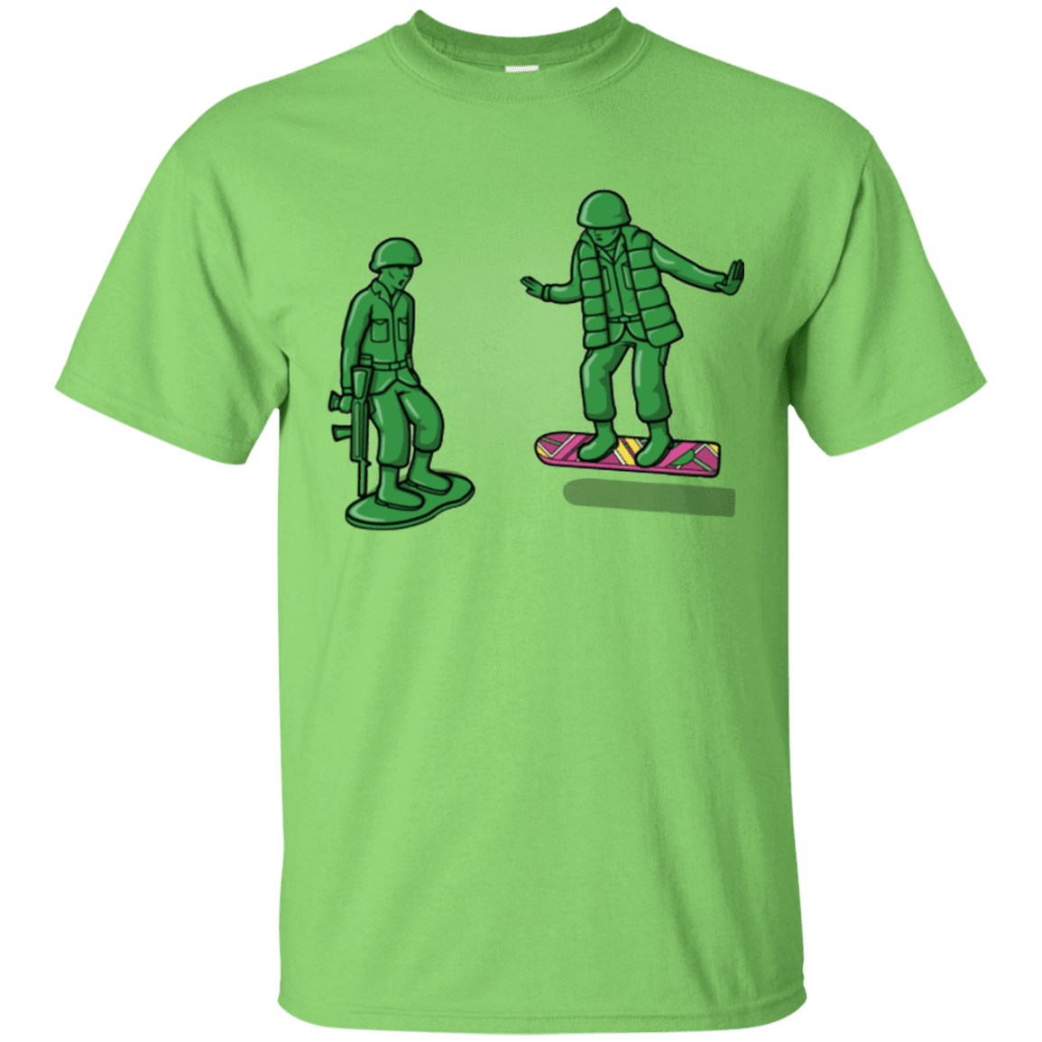 T-Shirts Lime / Small Back Toy The Future T-Shirt