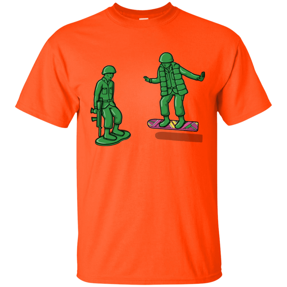 T-Shirts Orange / Small Back Toy The Future T-Shirt