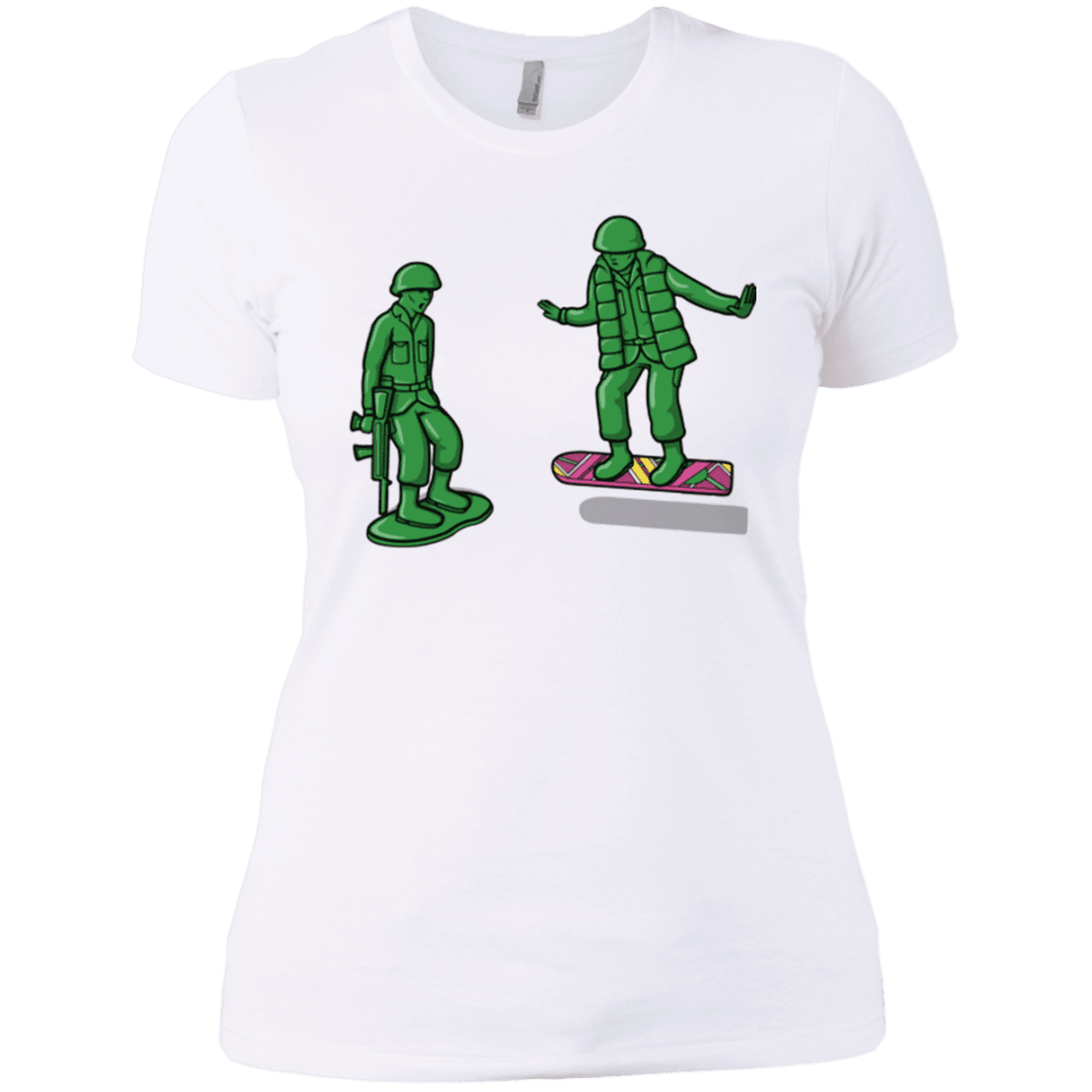T-Shirts White / X-Small Back Toy The Future Women's Premium T-Shirt