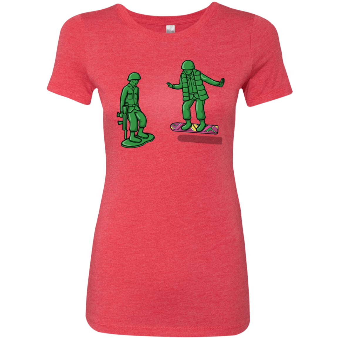 T-Shirts Vintage Red / Small Back Toy The Future Women's Triblend T-Shirt