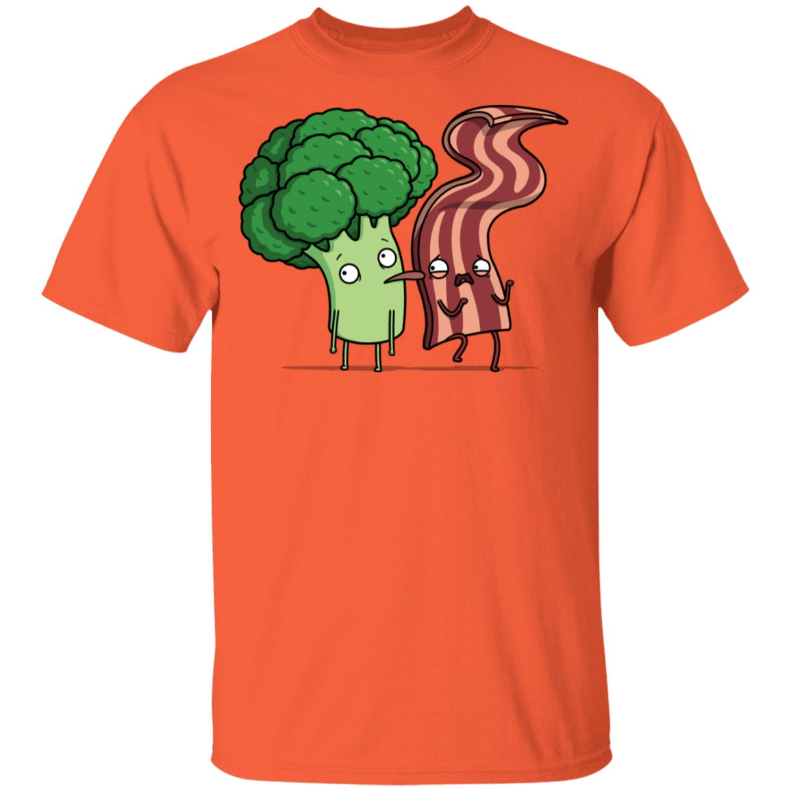 T-Shirts Orange / YXS Bacon Lick Youth T-Shirt