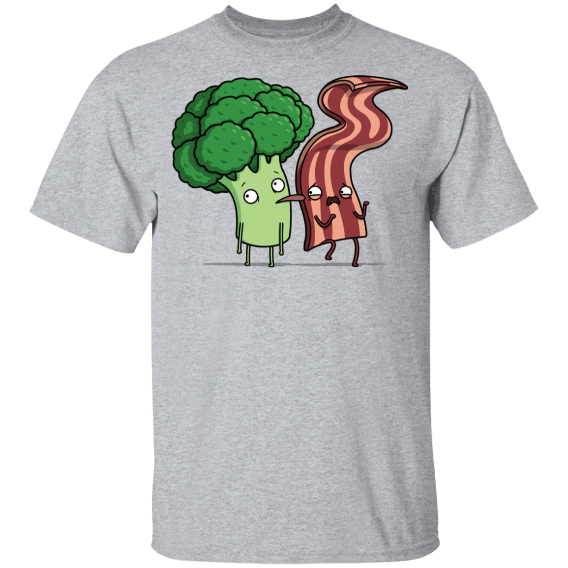 T-Shirts Sport Grey / YXS Bacon Lick Youth T-Shirt