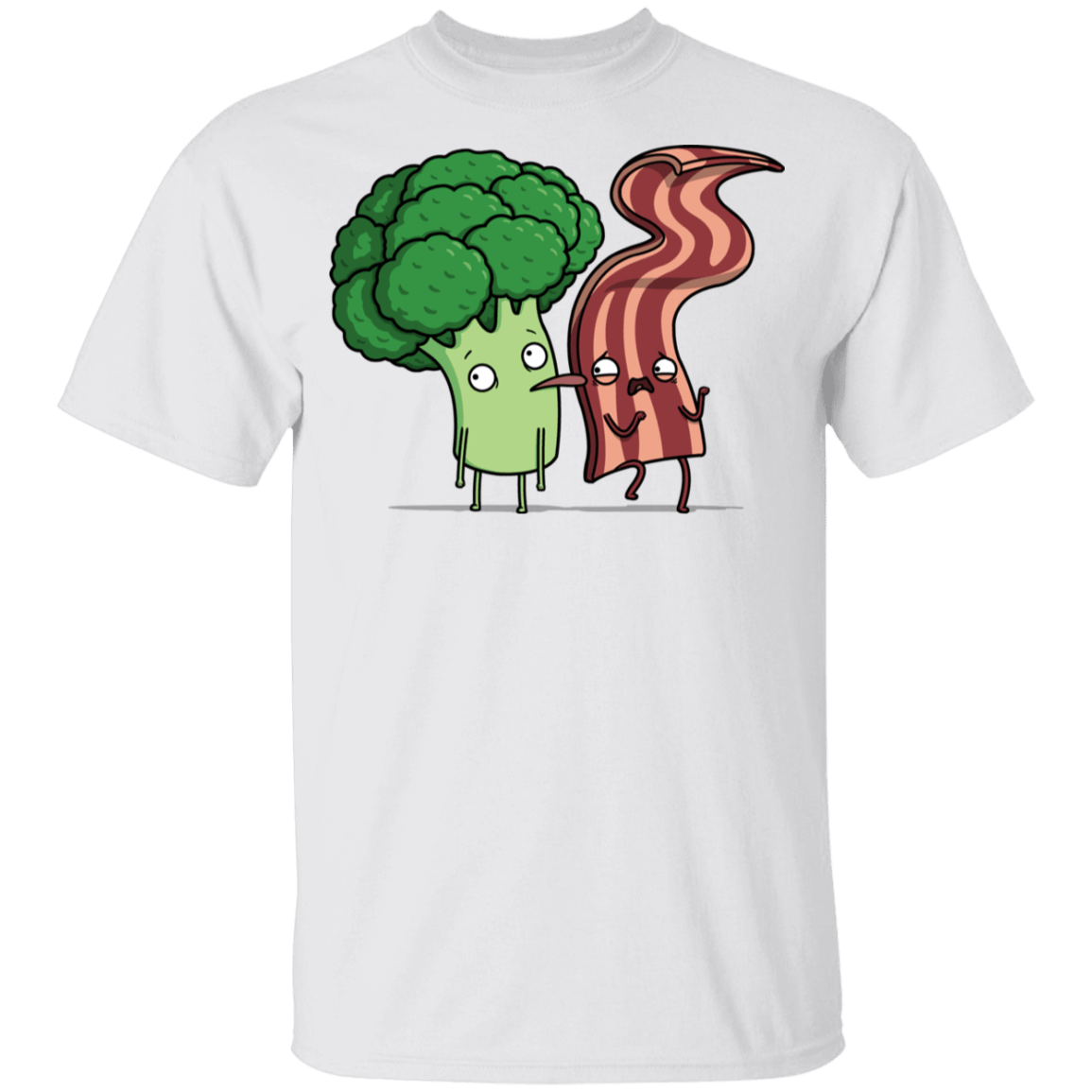 T-Shirts White / YXS Bacon Lick Youth T-Shirt