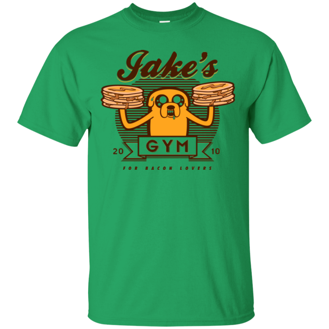 T-Shirts Irish Green / Small Bacon lovers gym T-Shirt