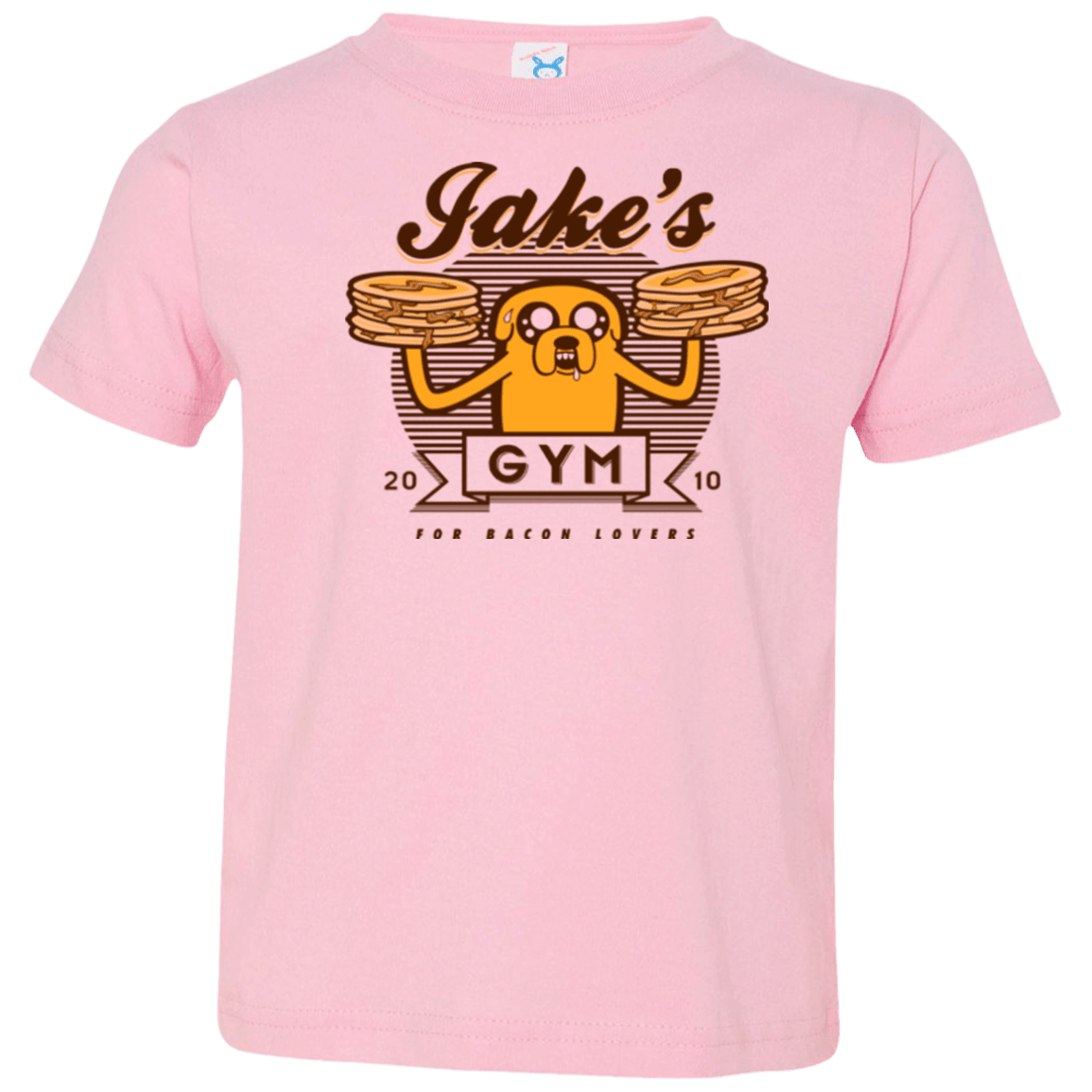 T-Shirts Pink / 2T Bacon lovers gym Toddler Premium T-Shirt