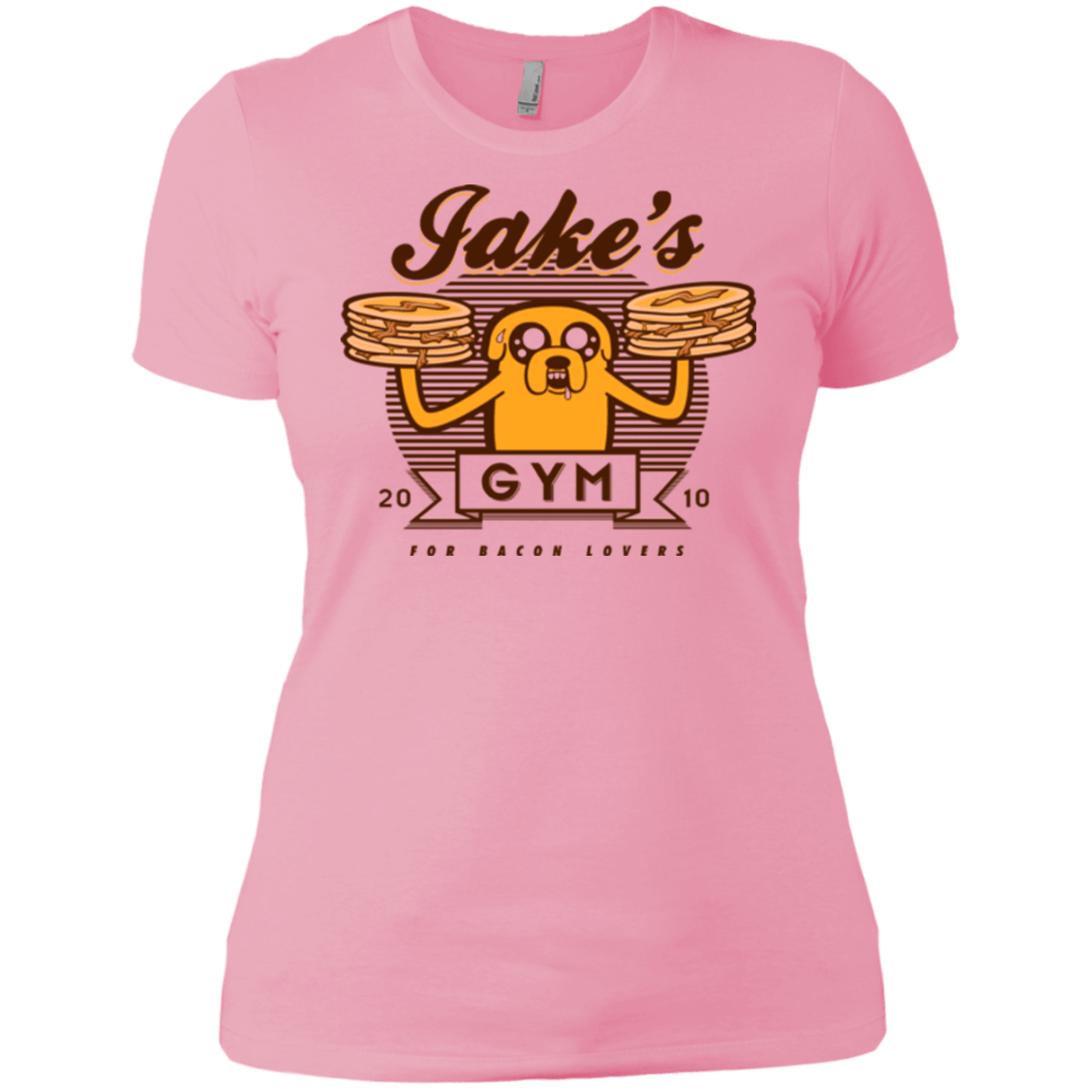 T-Shirts Light Pink / X-Small Bacon lovers gym Women's Premium T-Shirt