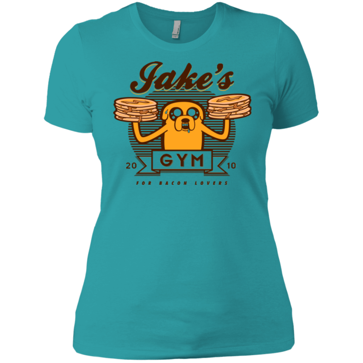 T-Shirts Tahiti Blue / X-Small Bacon lovers gym Women's Premium T-Shirt