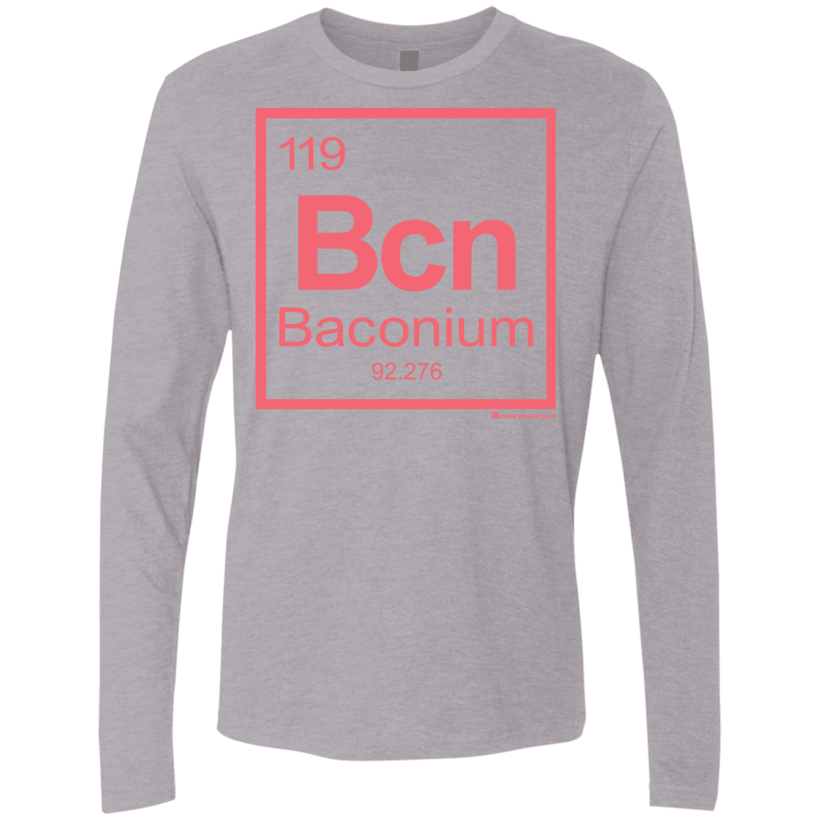 T-Shirts Heather Grey / Small Baconium Men's Premium Long Sleeve