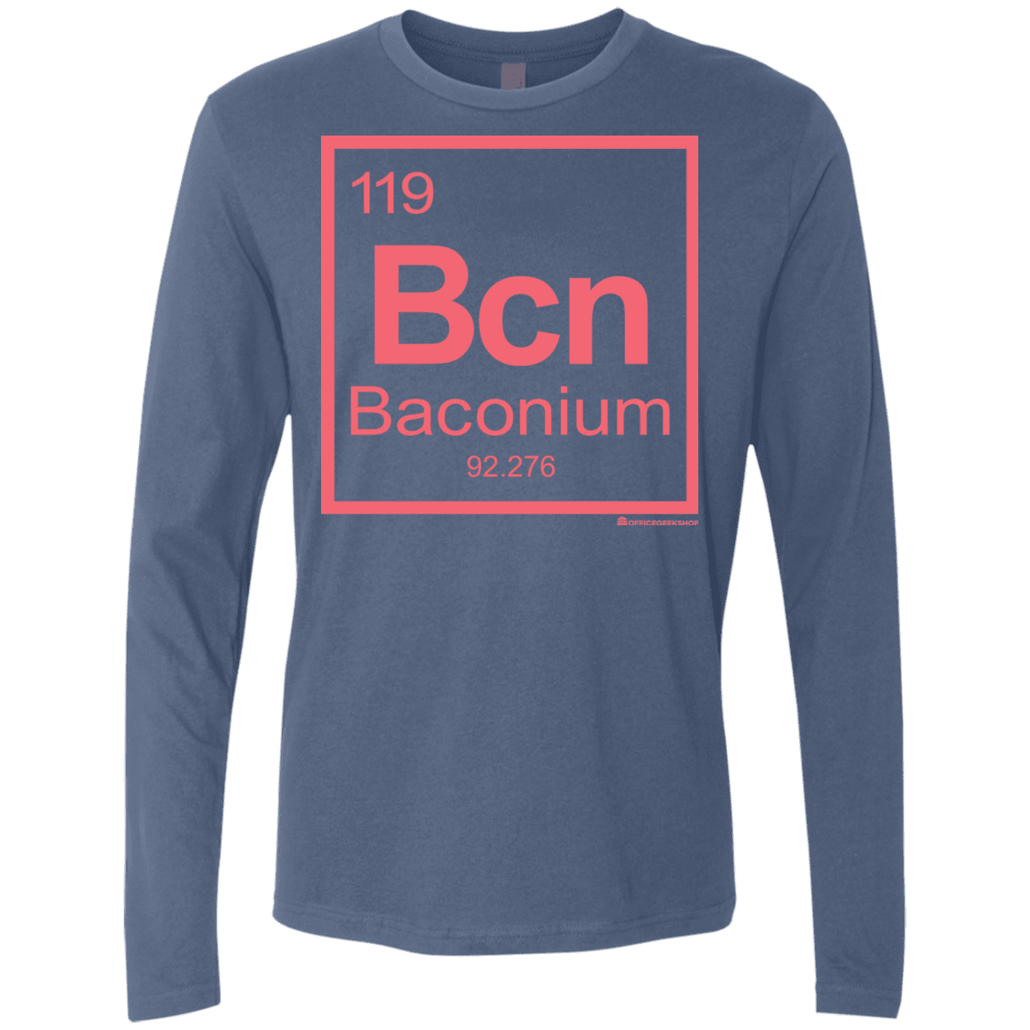 T-Shirts Indigo / Small Baconium Men's Premium Long Sleeve