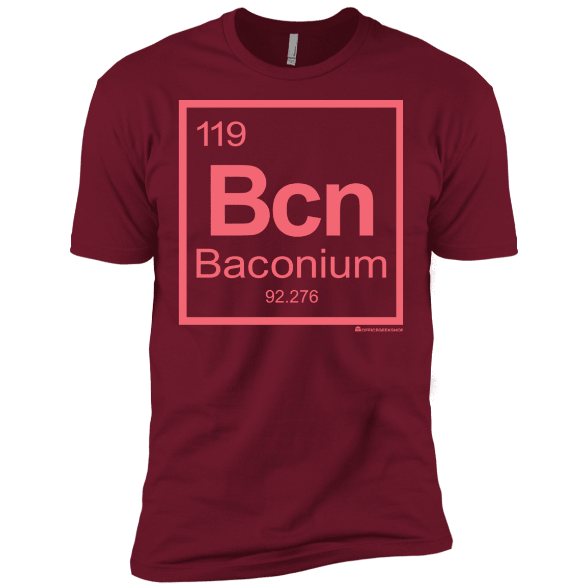 T-Shirts Cardinal / X-Small Baconium Men's Premium T-Shirt