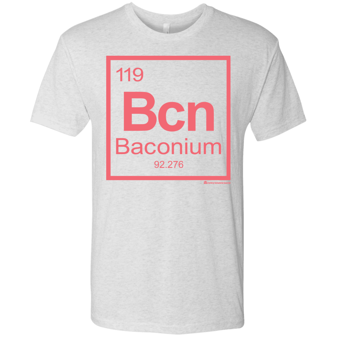 T-Shirts Heather White / Small Baconium Men's Triblend T-Shirt