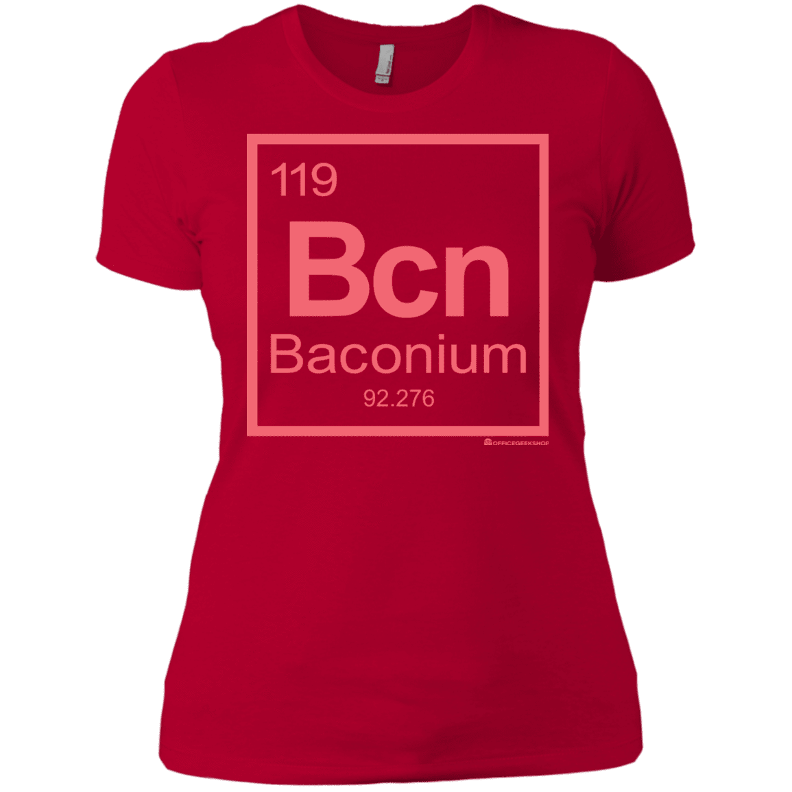 T-Shirts Red / X-Small Baconium Women's Premium T-Shirt