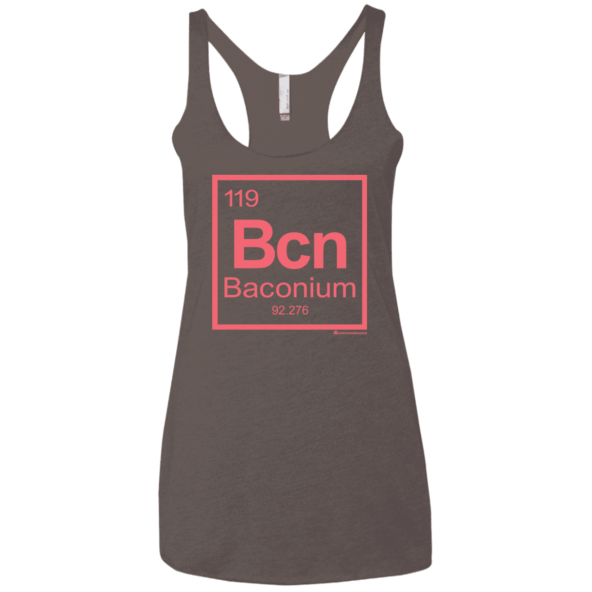 T-Shirts Macchiato / X-Small Baconium Women's Triblend Racerback Tank