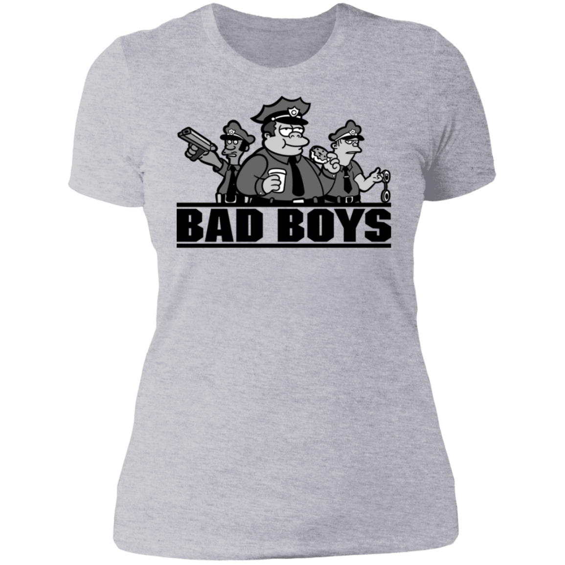 T-Shirts Heather Grey / S Bad Boys Women's Premium T-Shirt