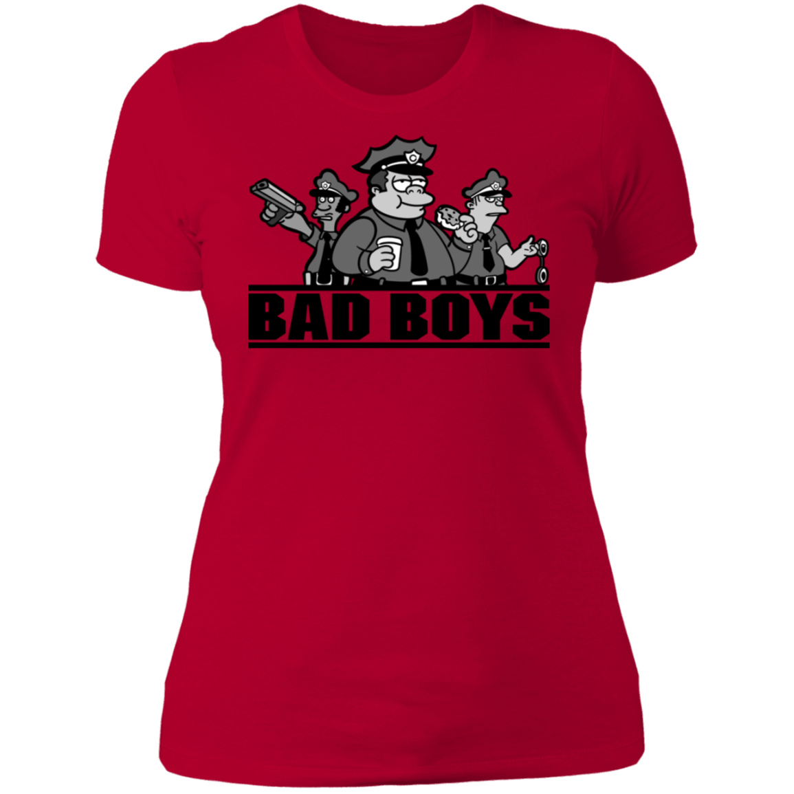 T-Shirts Red / S Bad Boys Women's Premium T-Shirt