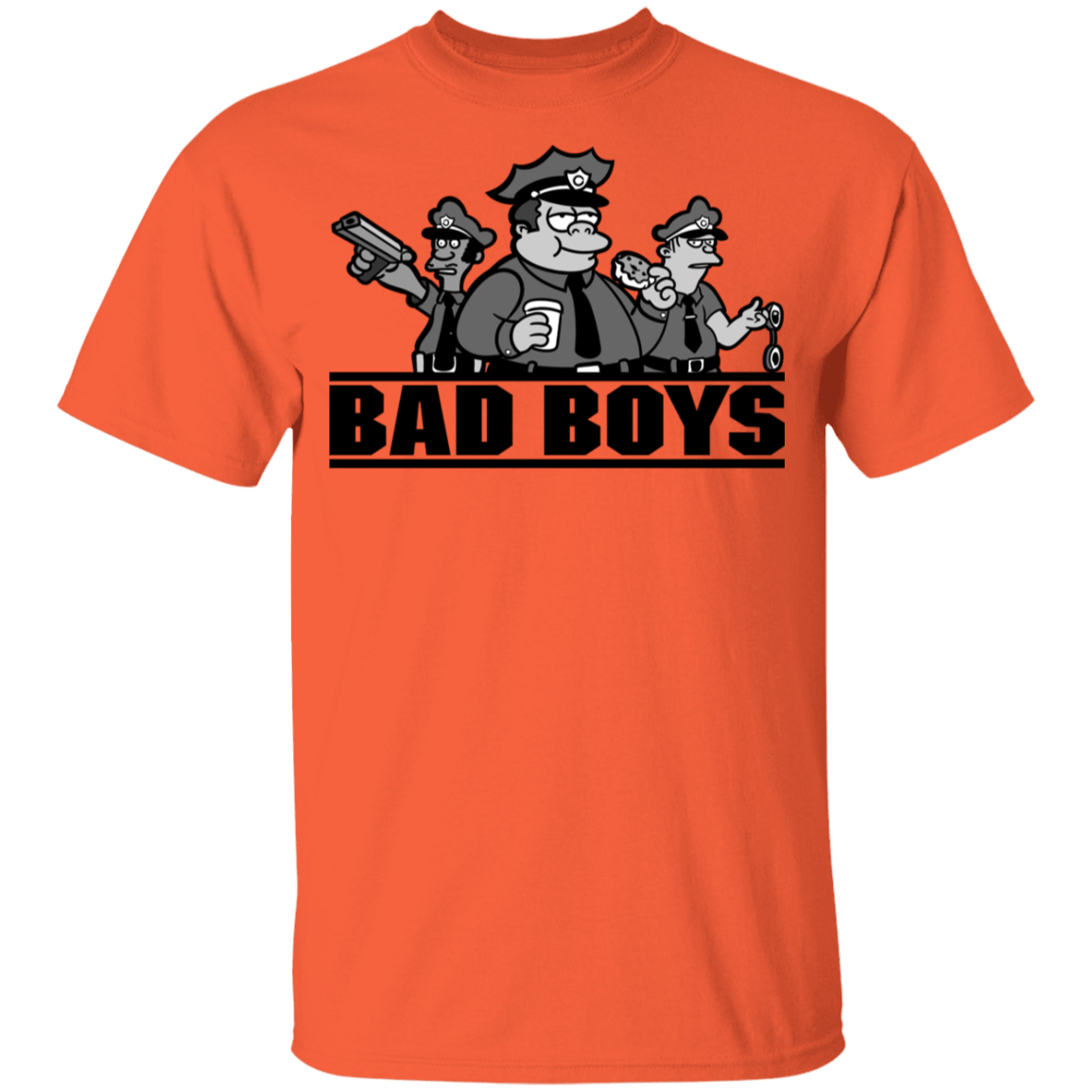 T-Shirts Orange / YXS Bad Boys Youth T-Shirt