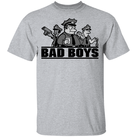 T-Shirts Sport Grey / YXS Bad Boys Youth T-Shirt