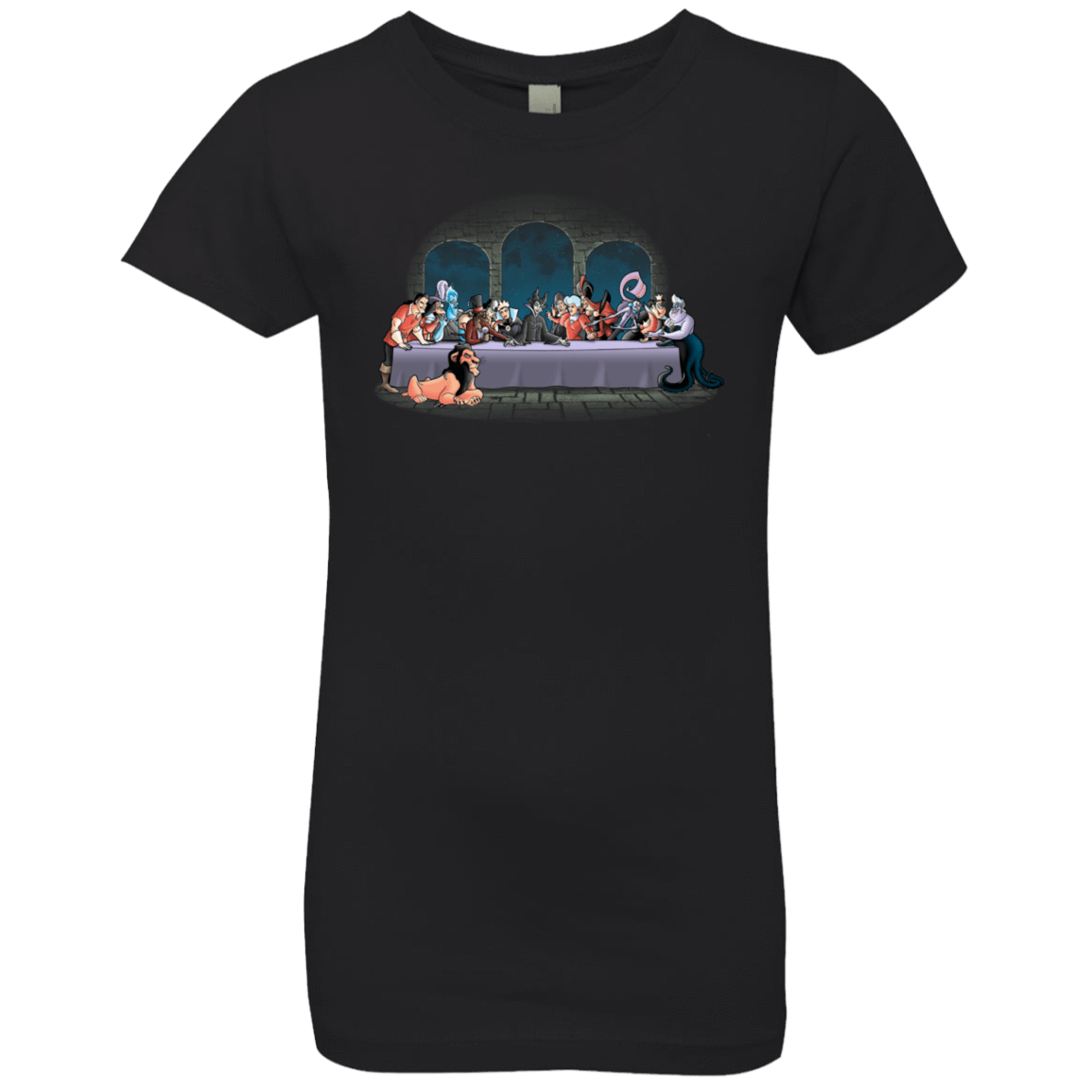 T-Shirts Black / YXS Bad Dinner Girls Premium T-Shirt