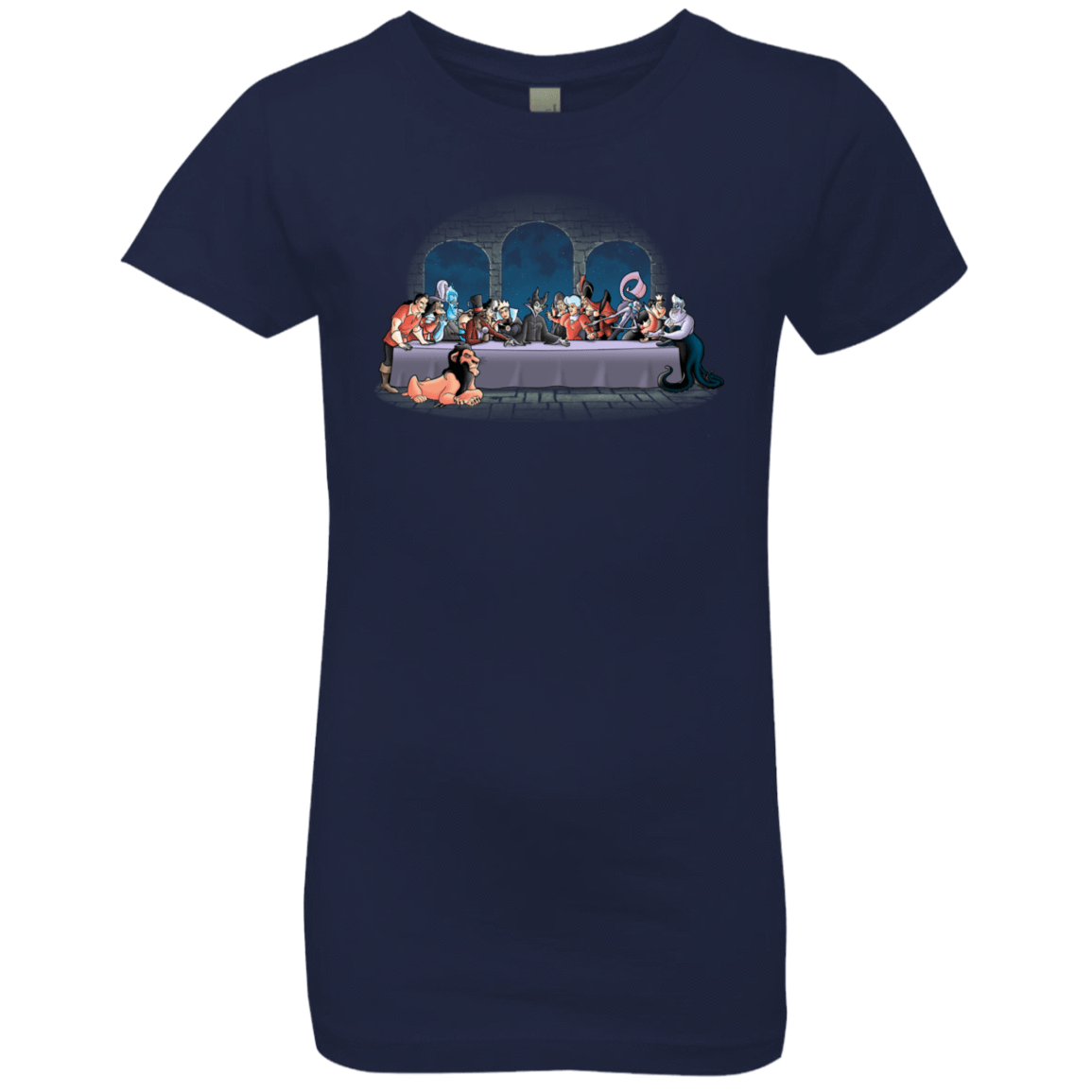 T-Shirts Midnight Navy / YXS Bad Dinner Girls Premium T-Shirt