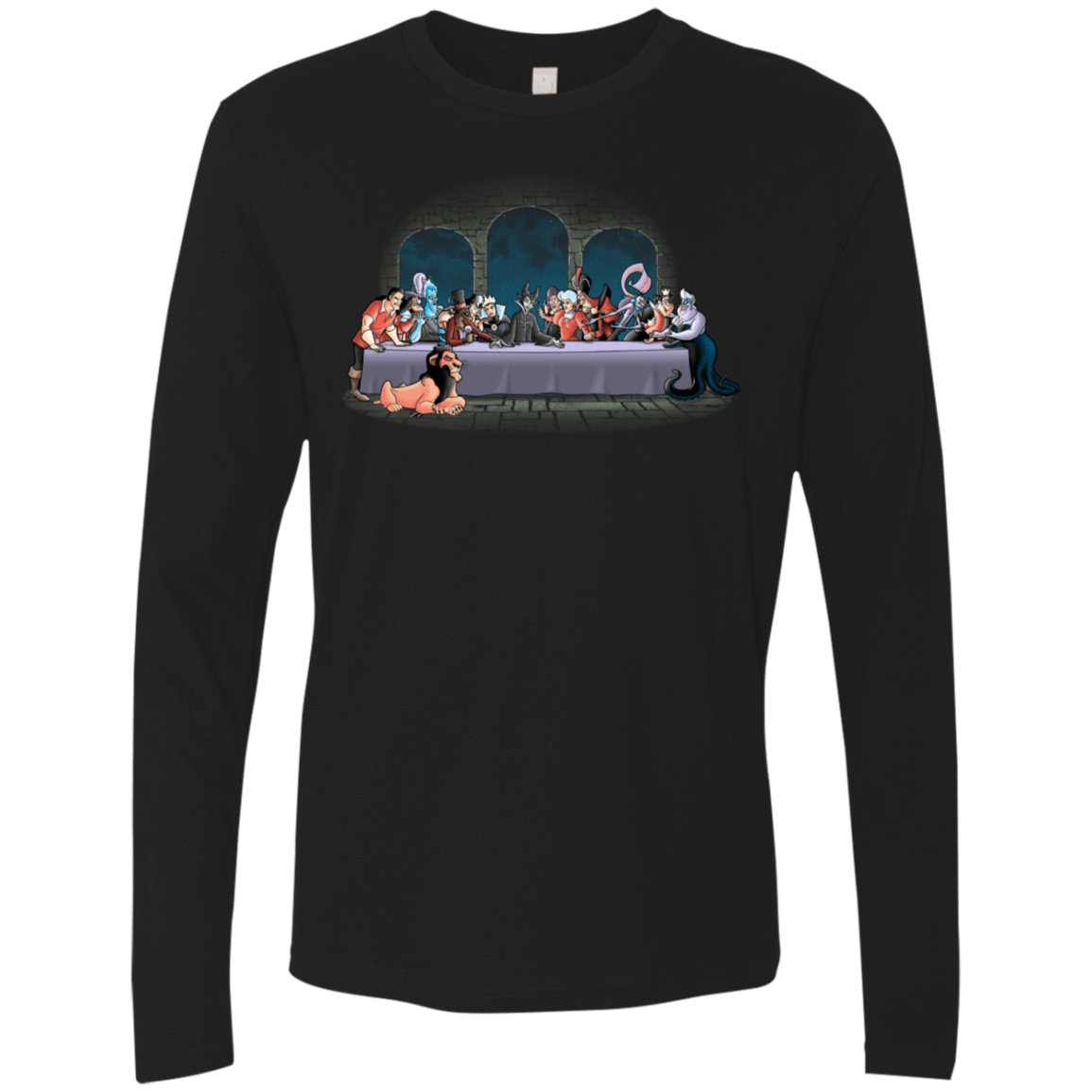 T-Shirts Black / S Bad Dinner Men's Premium Long Sleeve
