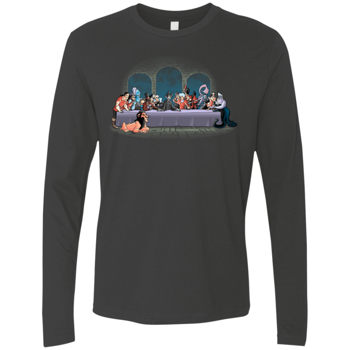 T-Shirts Heavy Metal / S Bad Dinner Men's Premium Long Sleeve
