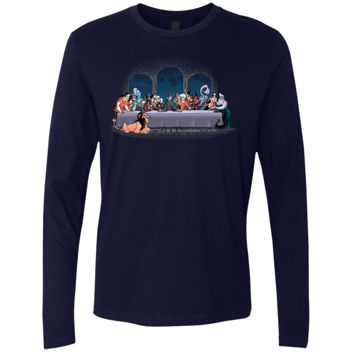 T-Shirts Midnight Navy / S Bad Dinner Men's Premium Long Sleeve