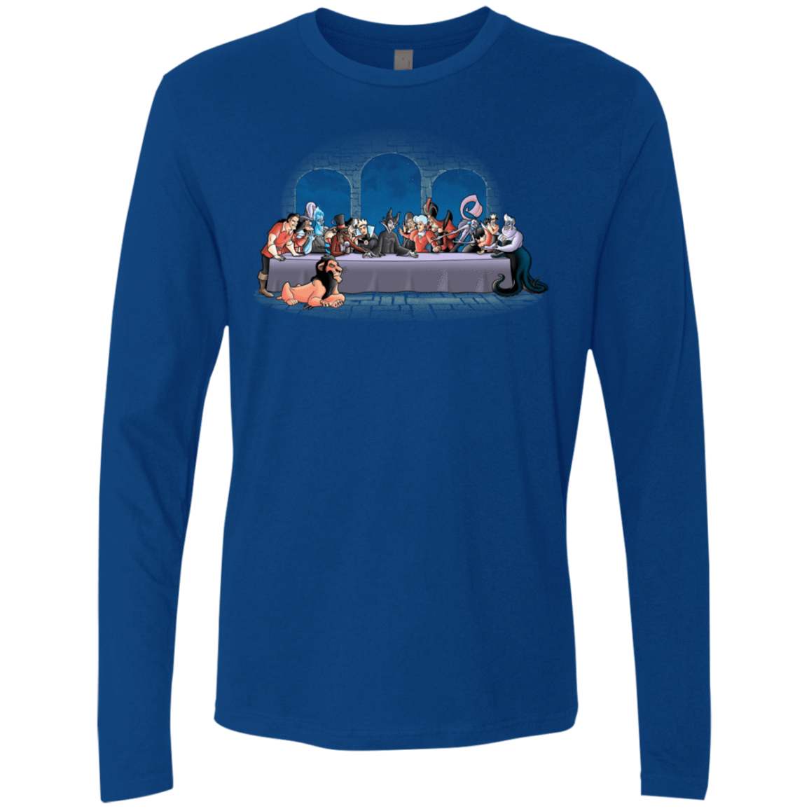 T-Shirts Royal / S Bad Dinner Men's Premium Long Sleeve