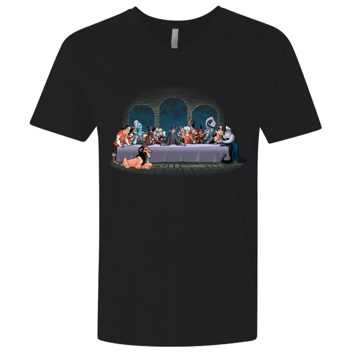 T-Shirts Black / X-Small Bad Dinner Men's Premium V-Neck