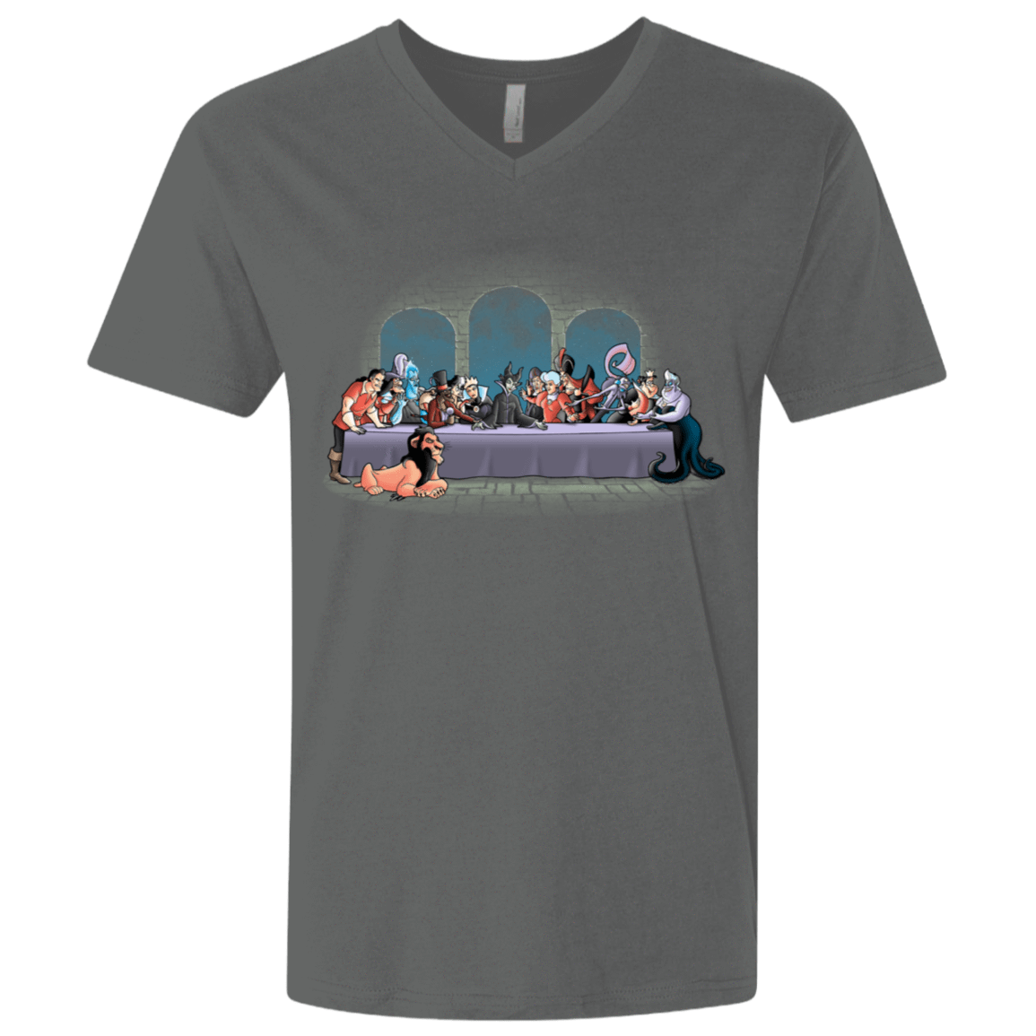 T-Shirts Heavy Metal / X-Small Bad Dinner Men's Premium V-Neck