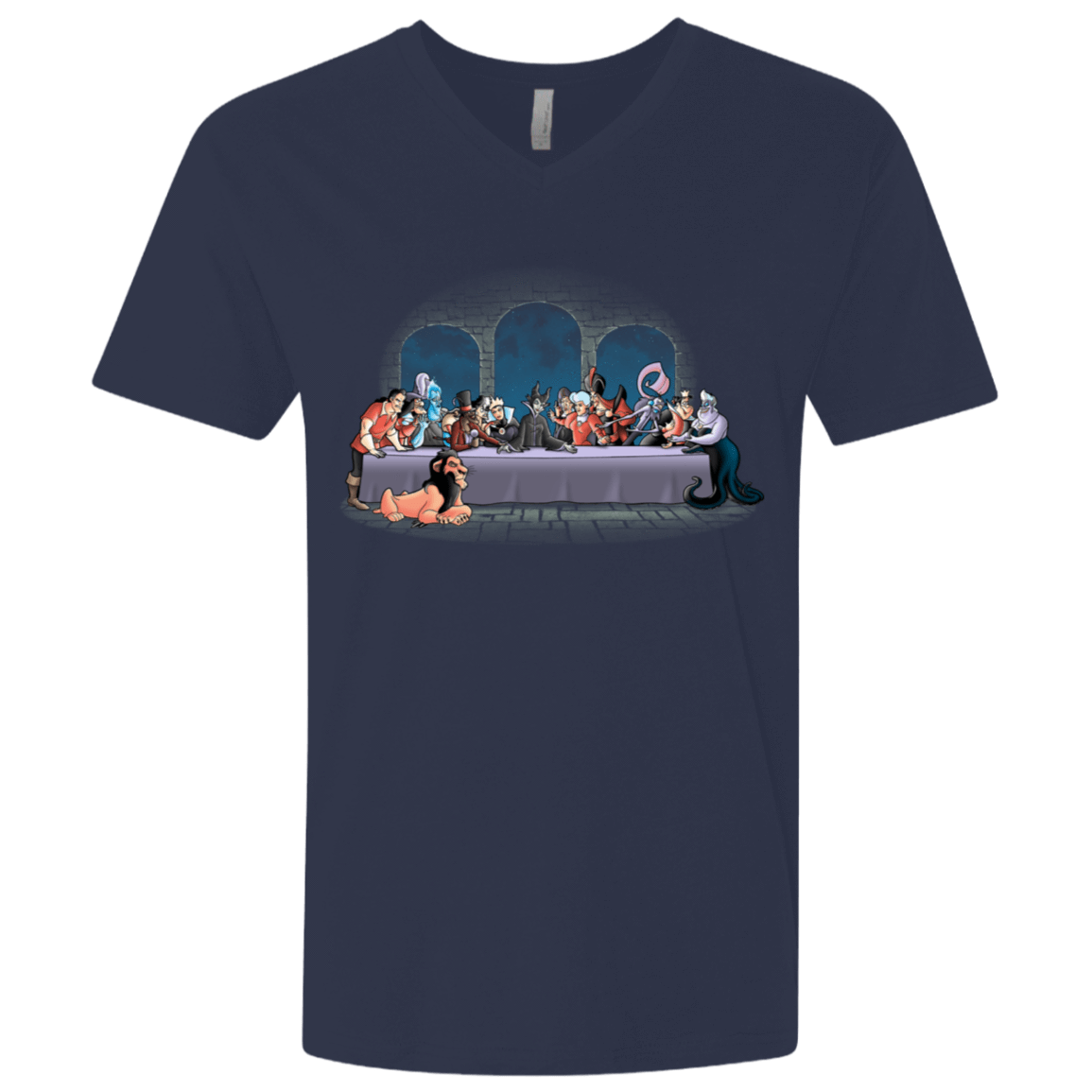 T-Shirts Midnight Navy / X-Small Bad Dinner Men's Premium V-Neck
