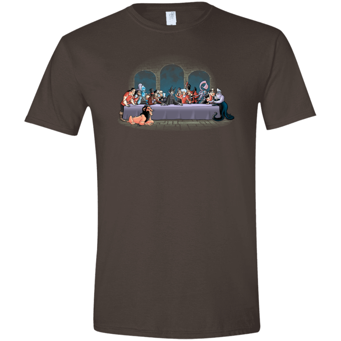 T-Shirts Dark Chocolate / S Bad Dinner Men's Semi-Fitted Softstyle