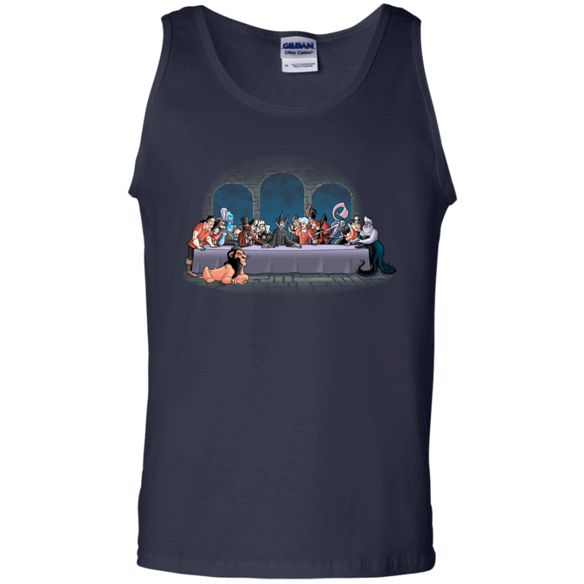 T-Shirts Navy / S Bad Dinner Men's Tank Top