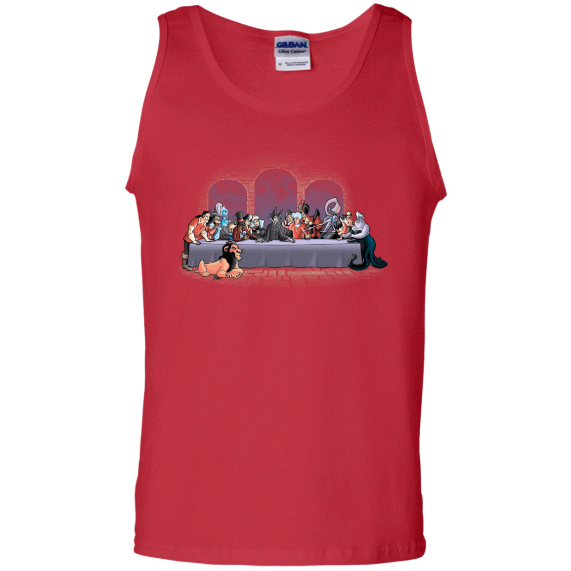 T-Shirts Red / S Bad Dinner Men's Tank Top