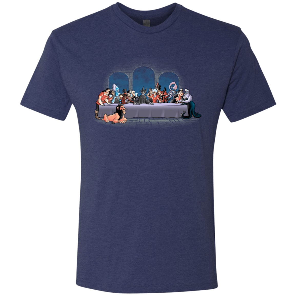 T-Shirts Vintage Navy / S Bad Dinner Men's Triblend T-Shirt