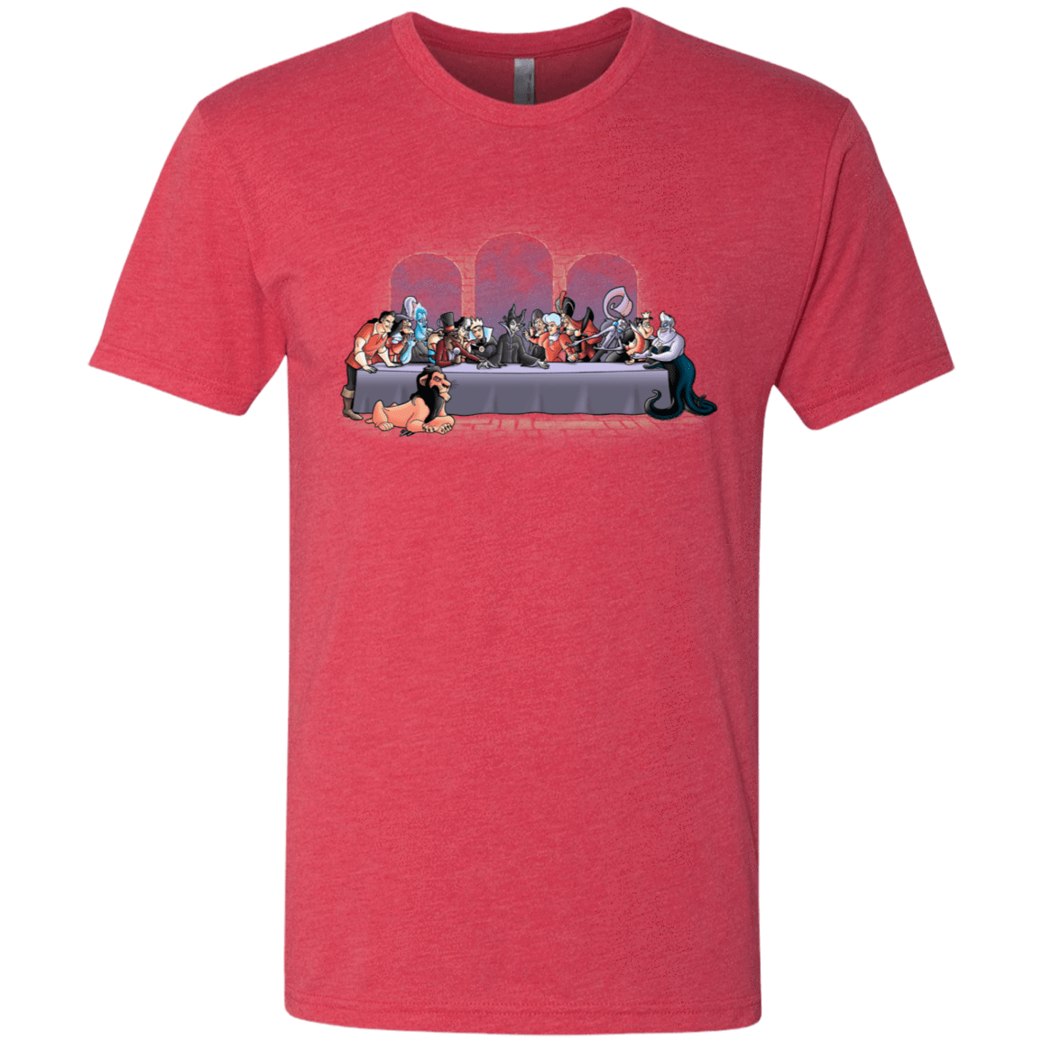 T-Shirts Vintage Red / S Bad Dinner Men's Triblend T-Shirt