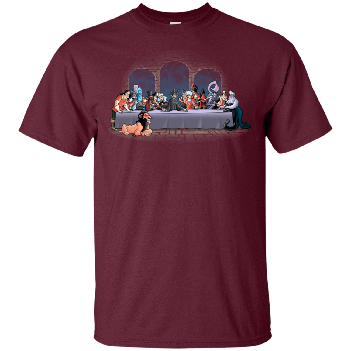 T-Shirts Maroon / S Bad Dinner T-Shirt