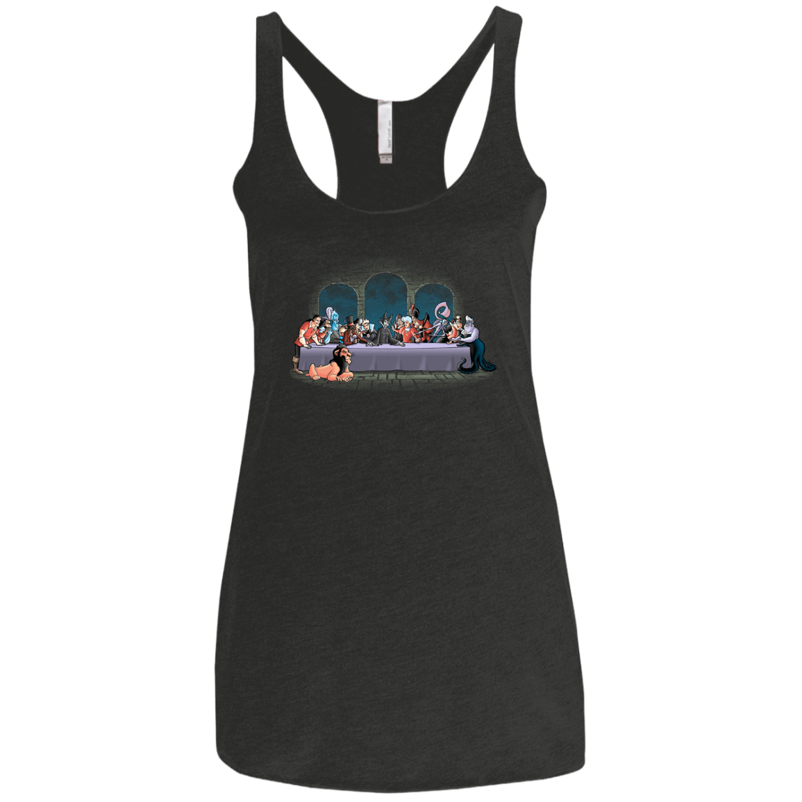 T-Shirts Vintage Black / X-Small Bad Dinner Women's Triblend Racerback Tank