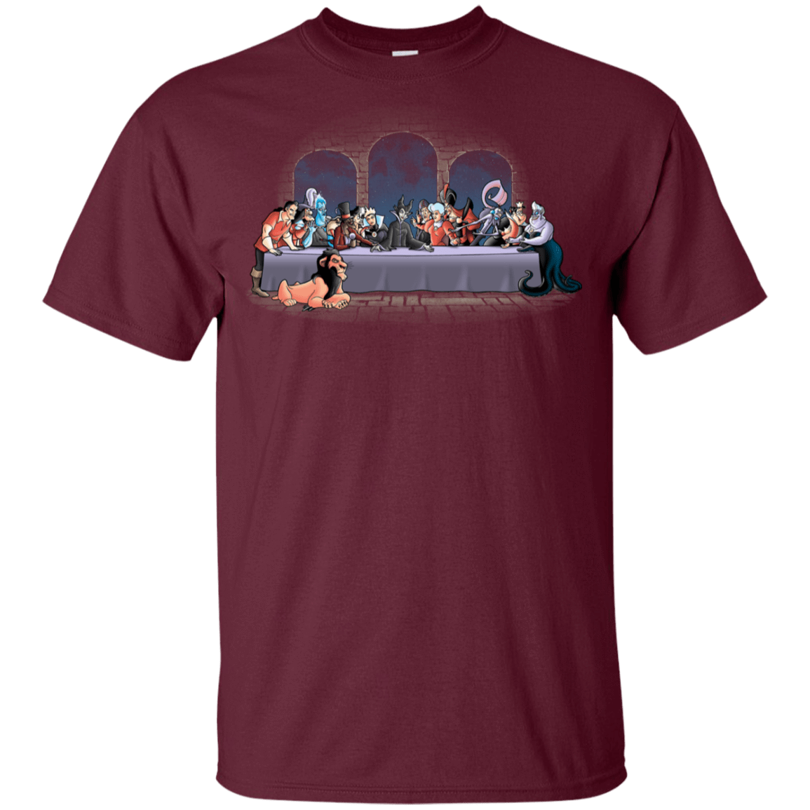 T-Shirts Maroon / YXS Bad Dinner Youth T-Shirt